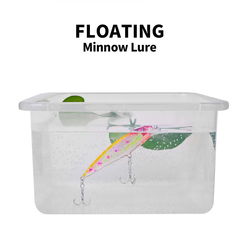 Japan Minnow Fishing Lure Artificial Pesca Hard Bait Professional Wobblers Swimbait Bass Pike Carp 1PCS